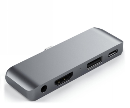 Hub USB Satechi Aluminium Mobile Pro Hub Hub do urządzeń mobilnych USB-C ICSTTCMPHM